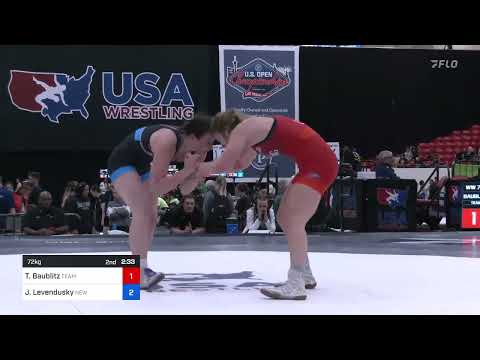72 Kg Rnd Of 16 - Tiffani Baublitz, Team Pennsylvania Vs Joye Levendusky, New York Bf22