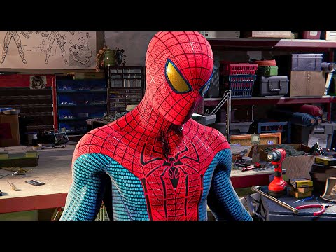 Peter Crafts The Amazing Spider-Man Suit - Marvel's Spider-Man