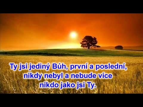 Ty jsi jediný Bůh