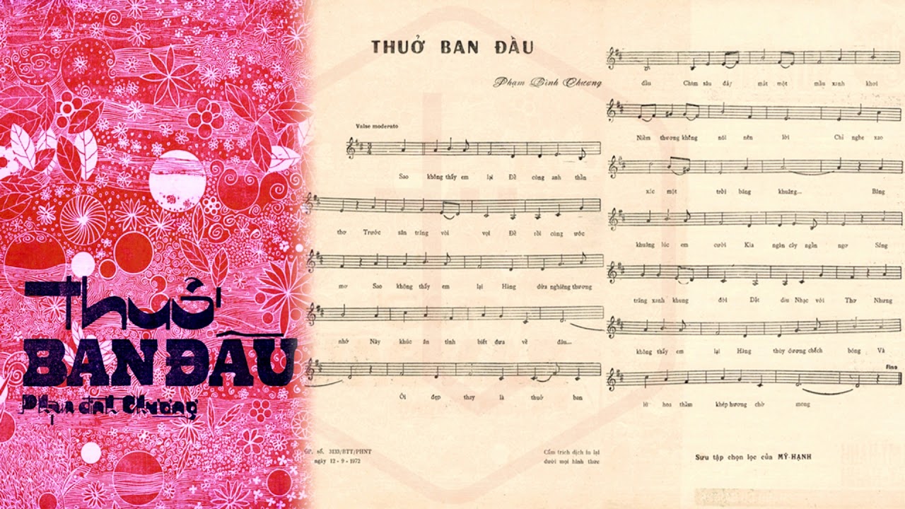 Tờ Nhạc Xưa Trước 1975