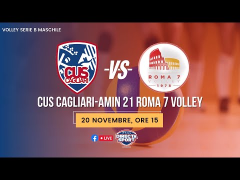 Volley BM - Cus Cagliari-Amin 21 Roma 7 Volley (3-0)