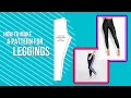 How To Make A Pattern For Leggings Pattern Cutting Fashion Design