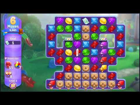 Wonka's World of Candy Shipwrecked Level 2 - NO BOOSTERS 🍫 | SKILLGAMING ✔️