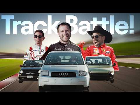 Doug DeMuro vs Friends at the Race Track!