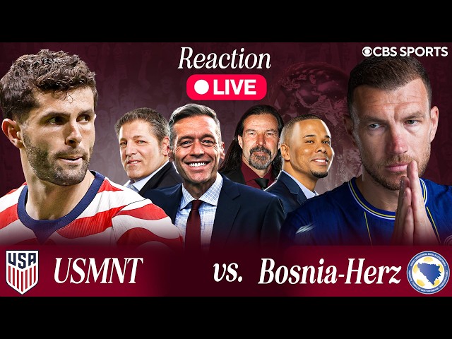 USMNT vs. Bosnia & Herzegovina LIVE Reaction & Analysis | World Cup Round of 32