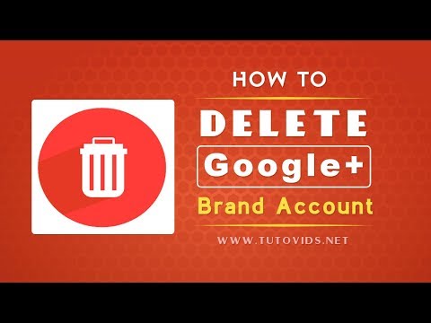 How to Delete a Google Plus Brand Account