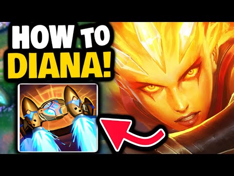 HOW to ENGAGE & WIN on DIANA Jungle!!!