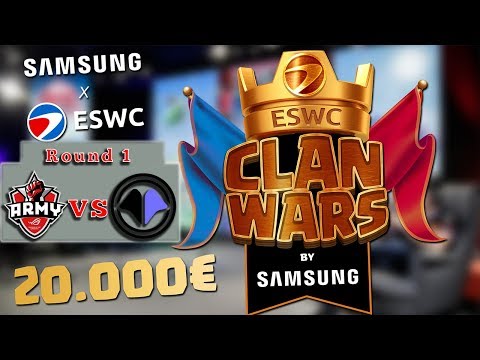 €20,000 ESWC Clan Wars Asus Rog Army vs Millenium Round 1 Winners bracket