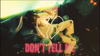 INHON胤宏【Don’t tell me】(Official Music Video)