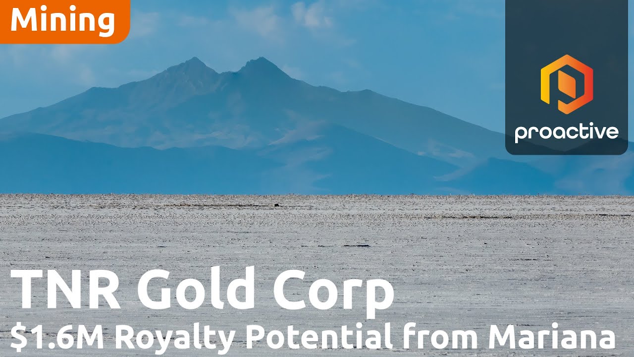 TNR Gold's royalty nears as Ganfeng's Mariana Lithium ships first lithium chloride