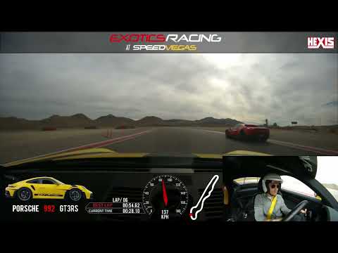 Porsche 992 GT3 RS // SpeedVegas // 53 Second Lap