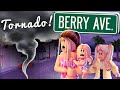 TORNADO IN BERRY AVENUE! | Roblox Family Roleplay