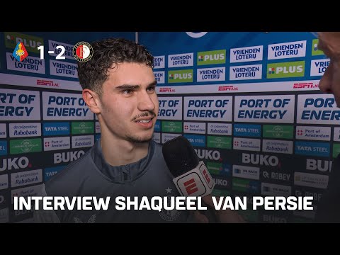 Shaqueel van Persie: "Bij Feyenoord is het trainer, thuis is het pa" 😉 | Interview