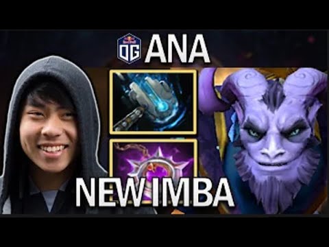 OG.ANA SMURF RIKI WITH METEOR HAMMER - DOTA 2 7.30 GAMEPLAY