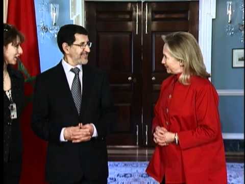 Secretary Clinton Delivers Remarks With Moroccan Foreign Minister Saad-Eddine Al-Othmani