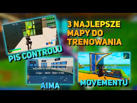 3 NAJLEPSZE MAPY DO ĆWICZENIA (AIMA, PICE CONTROLU, MOVEMENTU) SEZON 8!😱