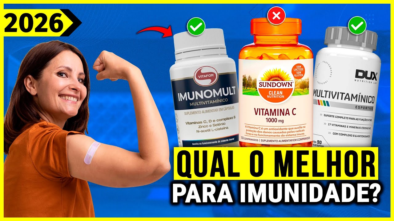 Miniatura da avaliação em vídeo de Suplemento Imunomult 60 Cápsulas Vitafor