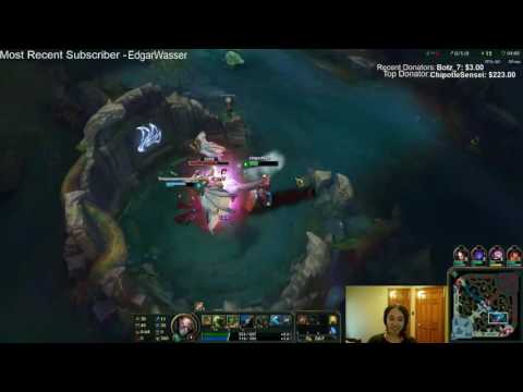 singed420 trolling with smite support Singed on Christmas after getting autofilled