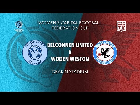 2019 Women's Federation Cup - Final - Belconnen United FC v Woden Weston
