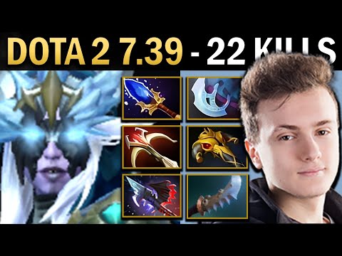 Drow Ranger Gameplay Miracle with 22 Kills and Daedalus - TI14