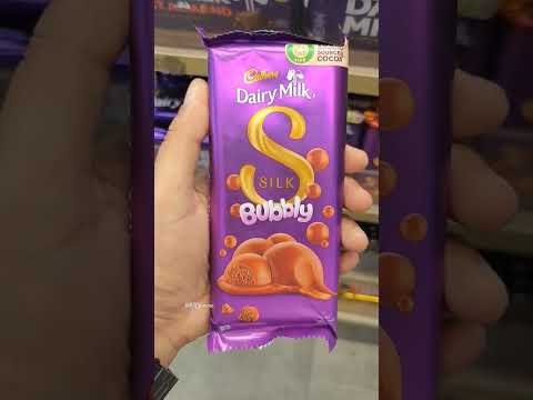 New Cadbury Dairy Milk Silk Bubbly Chocolate 🍫
