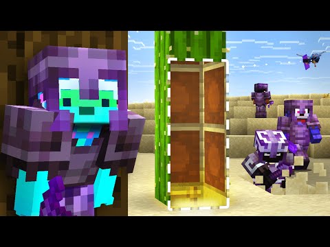 I Built a SECRET Base on a Tryhard Minecraft SMP