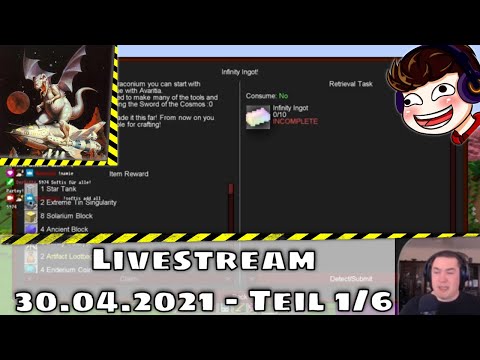 Livestream 30.04.2022 - Teil 1/6 🚀 Let's play Minecraft DD&SS [German/Deutsch][1.12 modded]