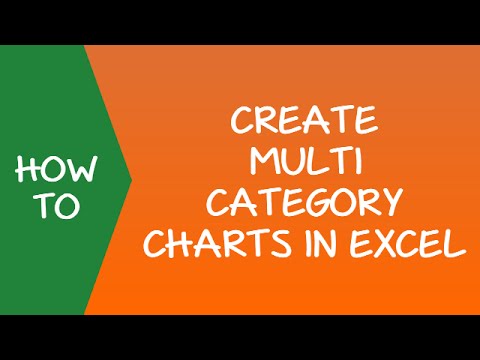 Creating Multi category Charts in Excel