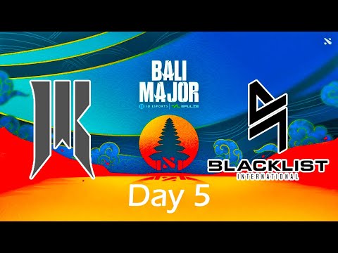 Shopify Rebellion vs Blacklist Rivalry Game 2 Bali Major Tiebreake