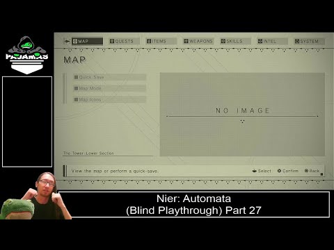 Nier: Automata (Blind First Playthrough) – Part 27: The Climb // Twins // Ko-Shi and Ro-Shi