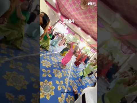 Dandiya stage celebration transition