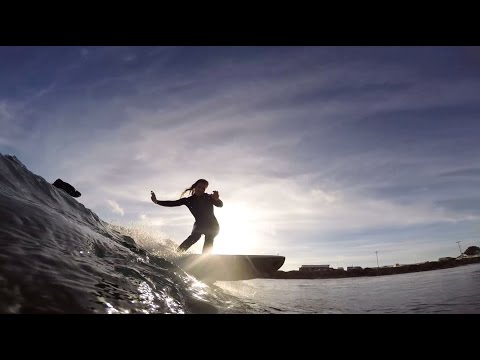 Surfing the Oregon Coast