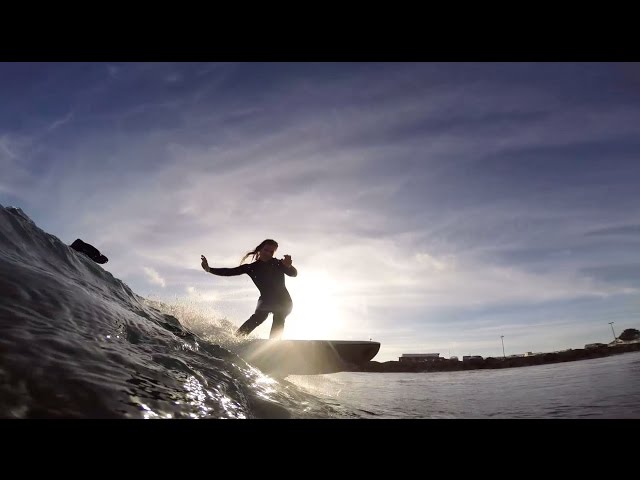 Surfing the Oregon Coast