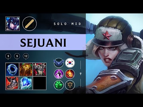 Sejuani Mid vs Zed - KR Diamond Patch 25.24
