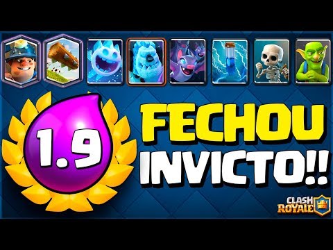 INCRÍVEL!! DECK DE 1.9 QUE GANHOU O GRANDE DESAFIO DO CLASH ROYALE feat WEN e CWA - BRUNO CLASH
