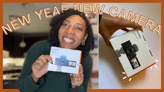 New Year goal setting 2022 and Sony ZV-1 Camera unboxing