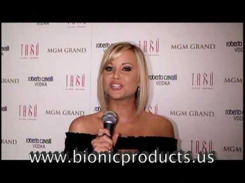 Kara Monaco and Champion Ricky Hatton Endorse Bionic Tonic