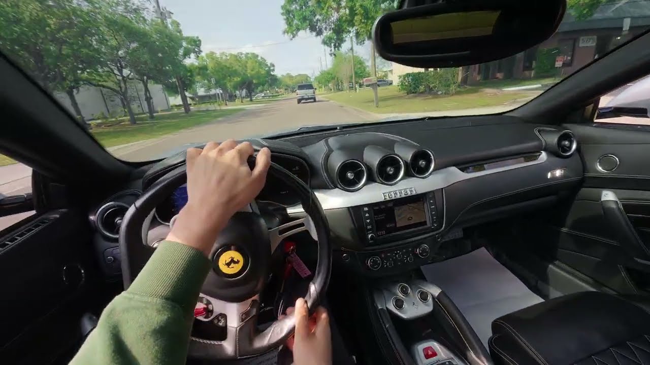BAGGED Ferrari FF POV Test Drive