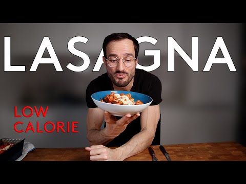 How to make Low Calorie healthy Lasagna that tastes...