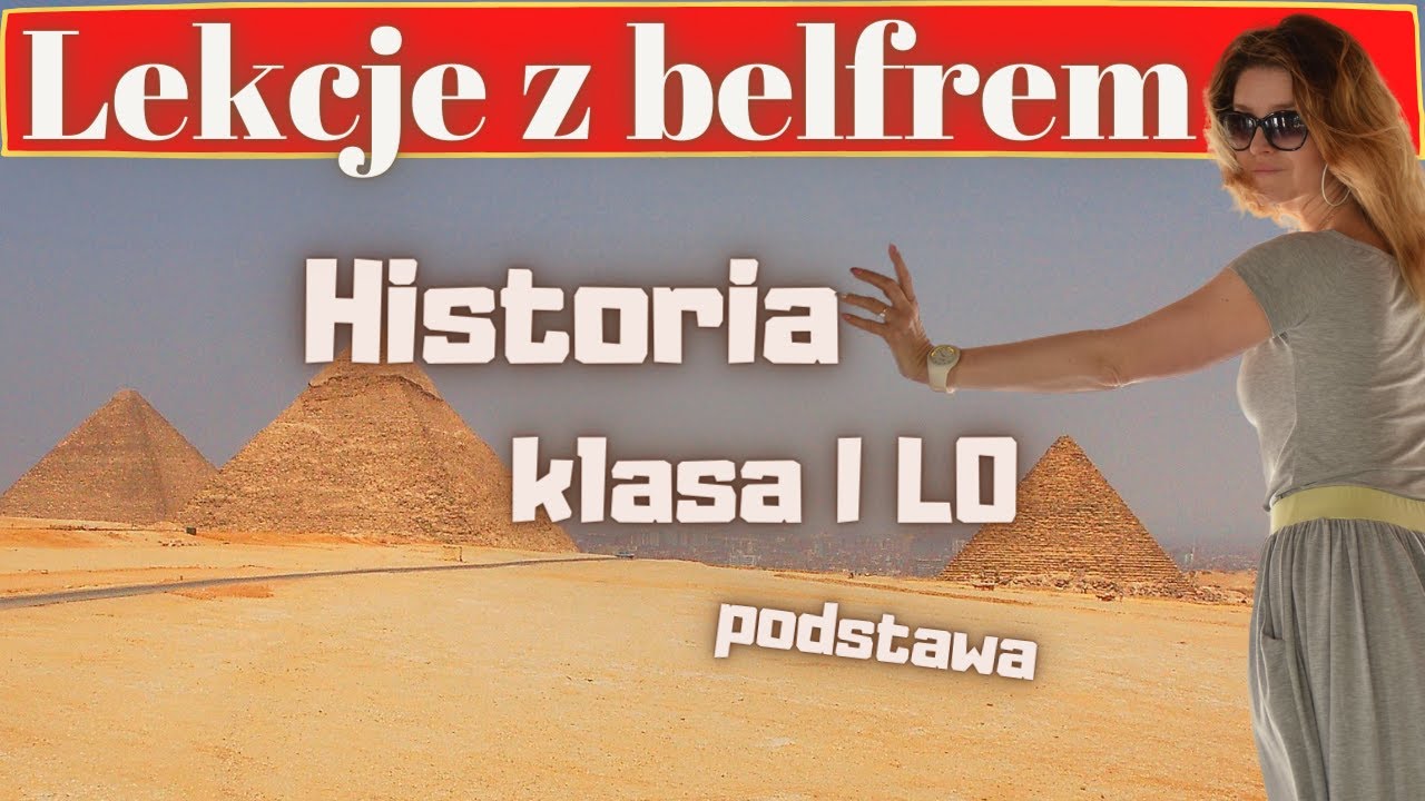 Historia 1 klasa LO/Technikum.    Zanim zaczęła się historia