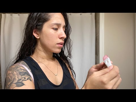 9 DPO LIVE PREGNANCY TEST | faint lines..