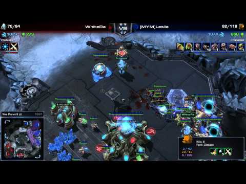 Starcraft 2 - HOTS - Masters - WhiteRa vs Leslie