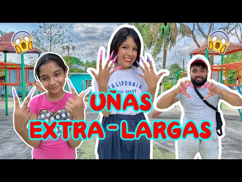 Reto uñas extralargas | todo nos sale mal 😱
