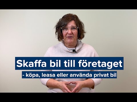 Skaffa bil till företaget