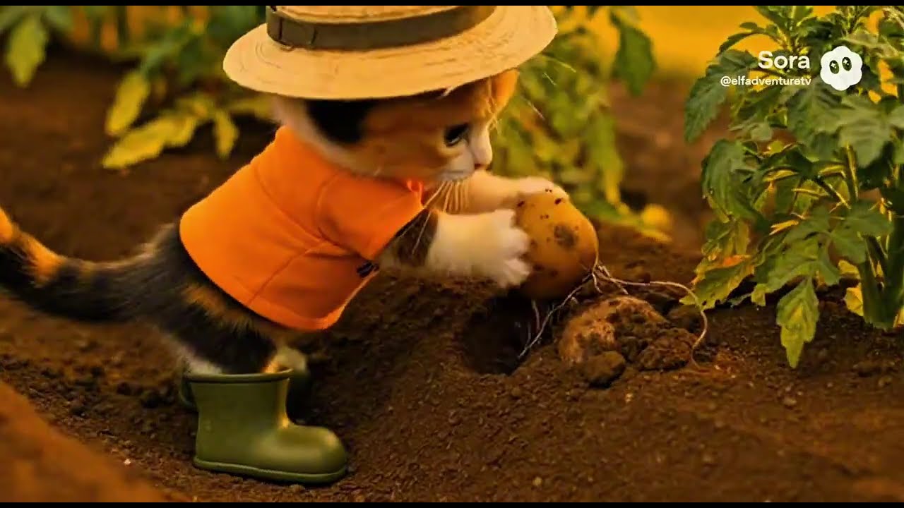 あれを食べたいから野菜から作って行くよ