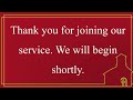 Sunday Morning Service 9/3/23