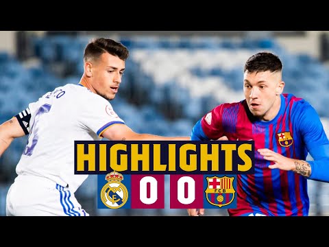 HIGHLIGHTS | REAL MADRID CASTILLA - BARÇA B