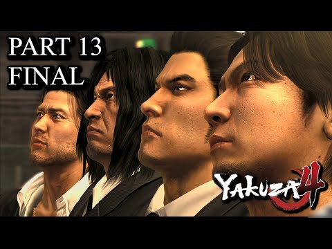 Yakuza 4 Remastered Full Gameplay Walkthrough [Part 13] [Final] [PS5] [4K] [60FPS] [HDR]
