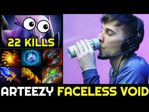 ARTEEZY Faceless Void Boss Mode shows No Mercy 7.27 Dota 2