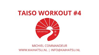 Taiso beweegbingo thuisworkout 4
